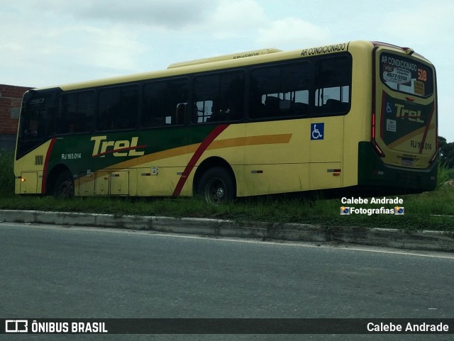 TREL - Transturismo Rei RJ 165.014 na cidade de Duque de Caxias, Rio de Janeiro, Brasil, por Calebe Andrade. Número da foto: #12730464.