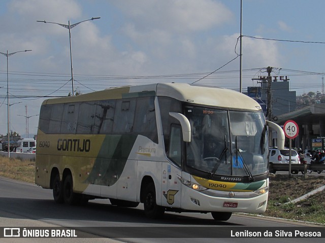 Empresa Gontijo de Transportes 19040 na cidade de Caruaru, Pernambuco, Brasil, por Lenilson da Silva Pessoa. Número da foto: #12730968.