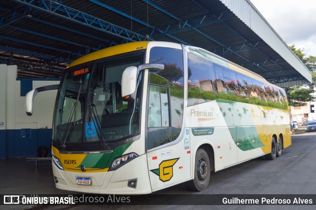 Empresa Gontijo de Transportes 15015 na cidade de Lambari, Minas Gerais, Brasil, por Guilherme Pedroso Alves. Número da foto: #12731536.