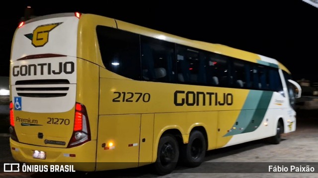 Empresa Gontijo de Transportes 21270 na cidade de Petrolina, Pernambuco, Brasil, por Fábio Paixão. Número da foto: #12731237.