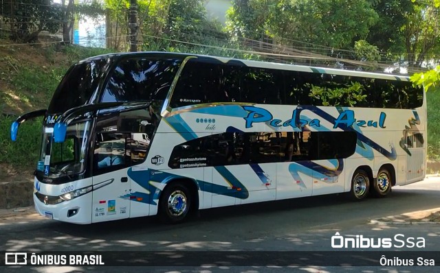 Pedra Azul Turismo 40000 na cidade de Salvador, Bahia, Brasil, por Ônibus Ssa. Número da foto: #12731196.