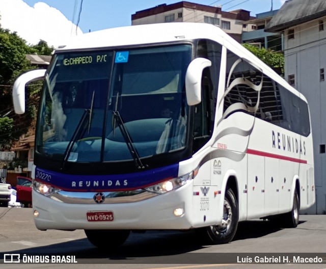 Reunidas Transportes Coletivos 30270 na cidade de Seara, Santa Catarina, Brasil, por Luís Gabriel H. Macedo. Número da foto: #12732458.