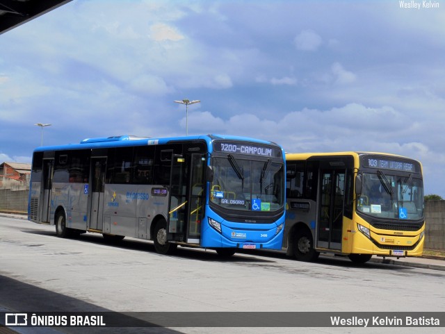 BRT Sorocaba Concessionária de Serviços Públicos SPE S/A 3409 na cidade de Sorocaba, São Paulo, Brasil, por Weslley Kelvin Batista. Número da foto: #12730167.