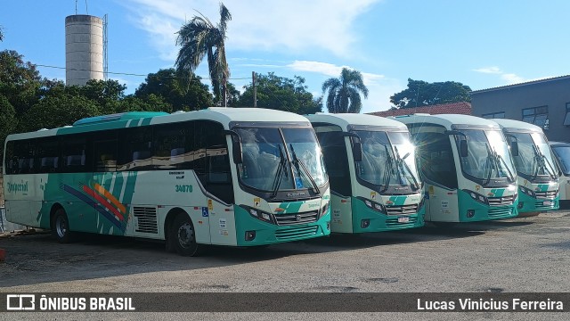 Imperial Turismo 34070 na cidade de Sorocaba, São Paulo, Brasil, por Lucas Vinicius Ferreira. Número da foto: #12732466.