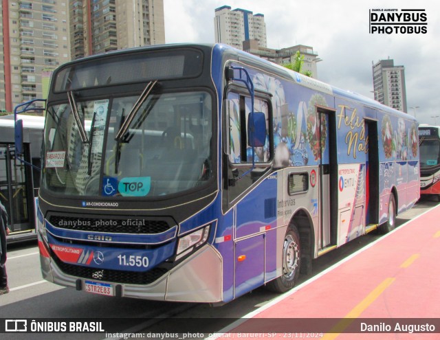 Viação Pirajuçara 11.550 na cidade de Barueri, São Paulo, Brasil, por Danilo Augusto. Número da foto: #12730219.
