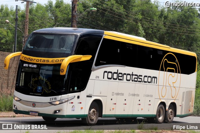RodeRotas - Rotas de Viação do Triângulo 2316 na cidade de Cuiabá, Mato Grosso, Brasil, por Filipe Lima. Número da foto: #12732156.