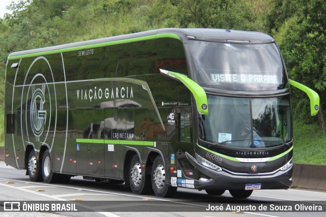 Viação Garcia 86068 na cidade de Barra Mansa, Rio de Janeiro, Brasil, por José Augusto de Souza Oliveira. Número da foto: #12731163.
