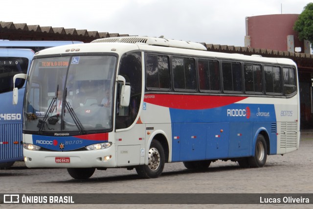Viação Riodoce 80705 na cidade de Vitória da Conquista, Bahia, Brasil, por Lucas Oliveira. Número da foto: #12731390.