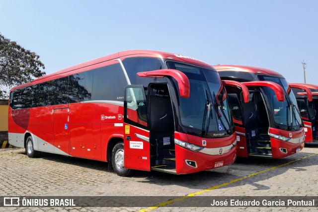 Viação Santa Cruz 23819 na cidade de Hortolândia, São Paulo, Brasil, por José Eduardo Garcia Pontual. Número da foto: #12730162.