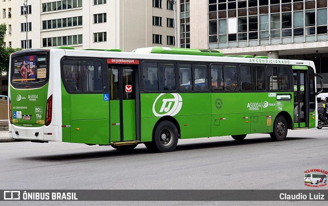 Tijuquinha - Auto Viação Tijuca A50004 na cidade de Rio de Janeiro, Rio de Janeiro, Brasil, por Claudio Luiz. Número da foto: #12734444.