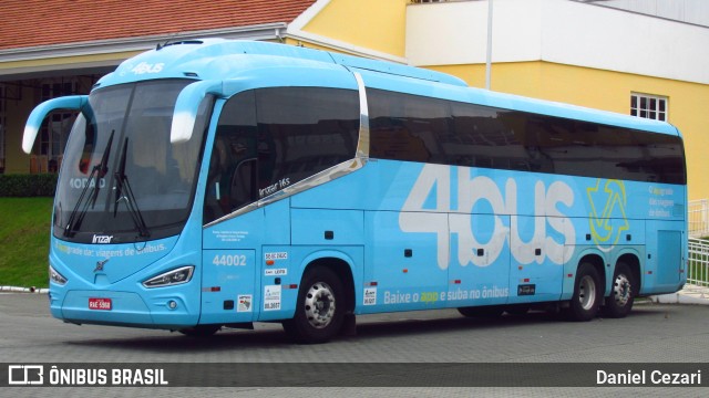 4bus - Cooperativa de Transporte Rodoviário de Passageiros Serviços e Tecnologia - Buscoop 44002 na cidade de Brusque, Santa Catarina, Brasil, por Daniel Cezari. Número da foto: #12735464.