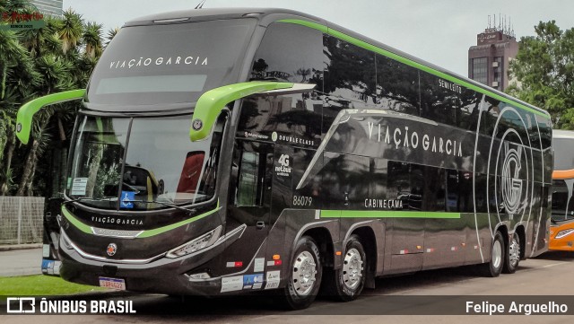 Viação Garcia 86079 na cidade de Curitiba, Paraná, Brasil, por Felipe Arguelho. Número da foto: #12733098.