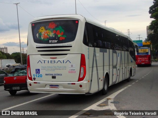 Viação Atibaia São Paulo 1120 na cidade de São Paulo, São Paulo, Brasil, por Rogério Teixeira Varadi. Número da foto: #12734357.