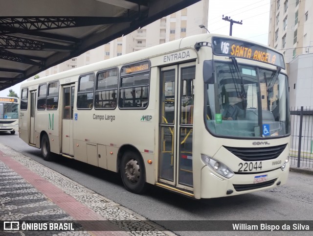Empresa de Ônibus Campo Largo 22044 na cidade de Curitiba, Paraná, Brasil, por William Bispo da Silva. Número da foto: #12733260.