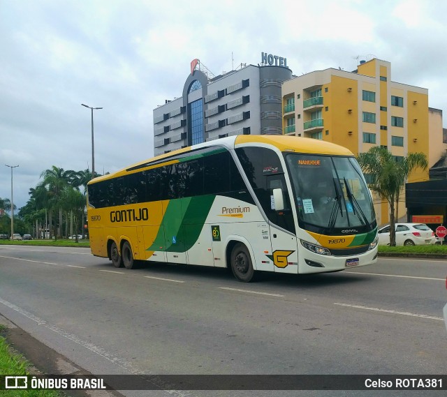 Empresa Gontijo de Transportes 19870 na cidade de Ipatinga, Minas Gerais, Brasil, por Celso ROTA381. Número da foto: #12735843.