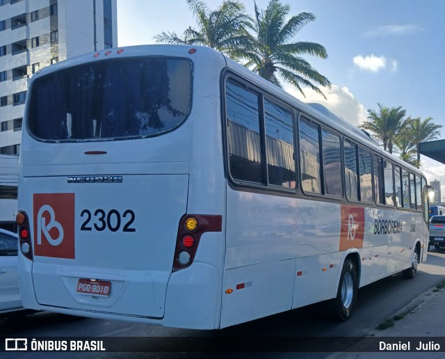 Borborema Imperial Transportes 2302 na cidade de Recife, Pernambuco, Brasil, por Daniel  Julio. Número da foto: #12735717.