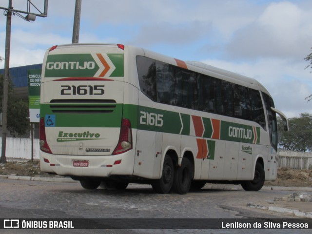 Empresa Gontijo de Transportes 21615 na cidade de Caruaru, Pernambuco, Brasil, por Lenilson da Silva Pessoa. Número da foto: #12735412.
