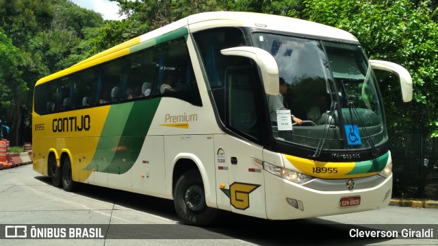 Empresa Gontijo de Transportes 18955 na cidade de São Paulo, São Paulo, Brasil, por Cleverson Giraldi. Número da foto: #12733227.