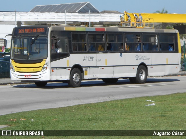 Real Auto Ônibus A41291 na cidade de Rio de Janeiro, Rio de Janeiro, Brasil, por Augusto César. Número da foto: #12736085.