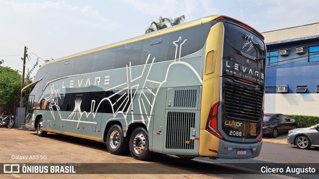 Levare Transportes 2088 na cidade de Ribeirão Preto, São Paulo, Brasil, por Cicero Augusto. Número da foto: #12732790.