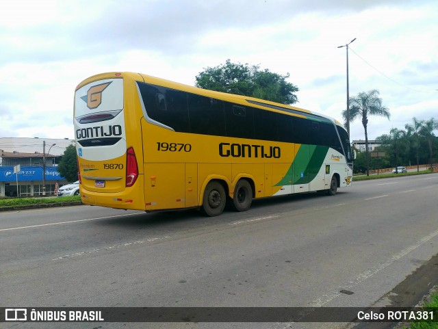Empresa Gontijo de Transportes 19870 na cidade de Ipatinga, Minas Gerais, Brasil, por Celso ROTA381. Número da foto: #12735850.