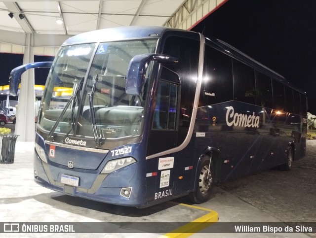 Viação Cometa 721527 na cidade de Registro, São Paulo, Brasil, por William Bispo da Silva. Número da foto: #12733962.