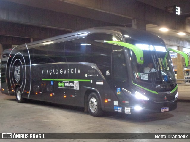 Viação Garcia 82399 na cidade de Curitiba, Paraná, Brasil, por Netto Brandelik. Número da foto: #12735248.