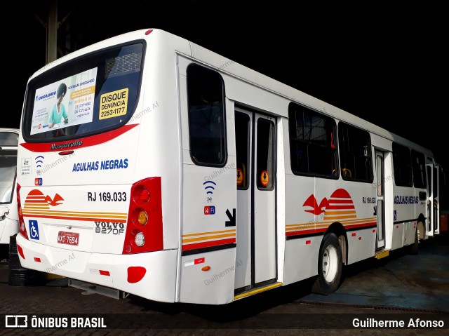Viação Agulhas Negras RJ 169.033 na cidade de Volta Redonda, Rio de Janeiro, Brasil, por Guilherme Afonso. Número da foto: #12733654.