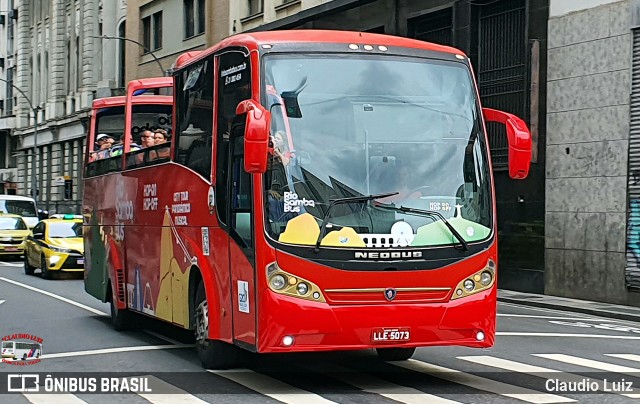 Rio Samba Bus LLE5073 na cidade de Rio de Janeiro, Rio de Janeiro, Brasil, por Claudio Luiz. Número da foto: #12734333.