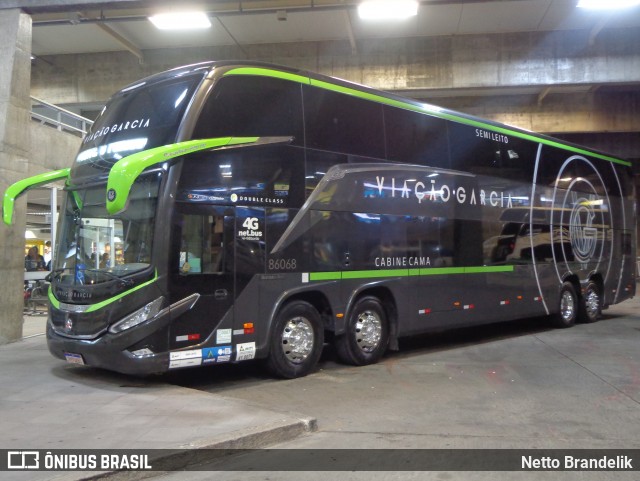 Viação Garcia 86068 na cidade de Curitiba, Paraná, Brasil, por Netto Brandelik. Número da foto: #12734701.