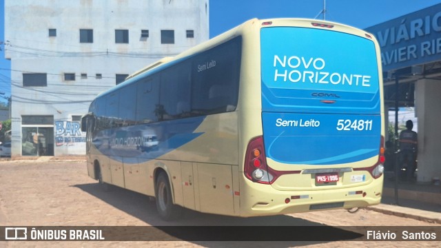 Viação Novo Horizonte 524811 na cidade de Barra da Estiva, Bahia, Brasil, por Flávio  Santos. Número da foto: #12732944.