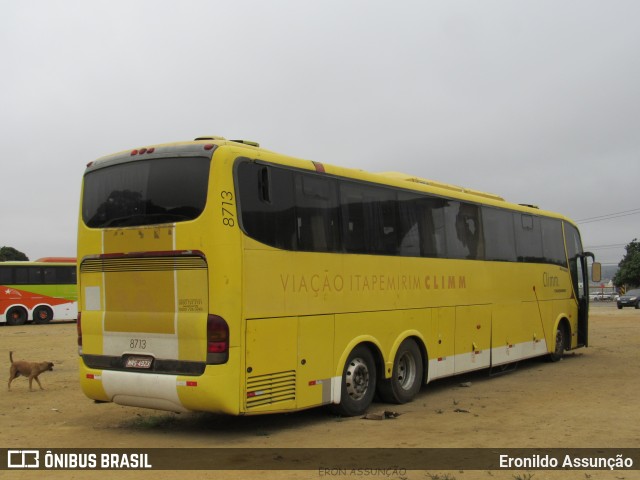 Viação Itapemirim 8713 na cidade de Vitória da Conquista, Bahia, Brasil, por Eronildo Assunção. Número da foto: #12736151.