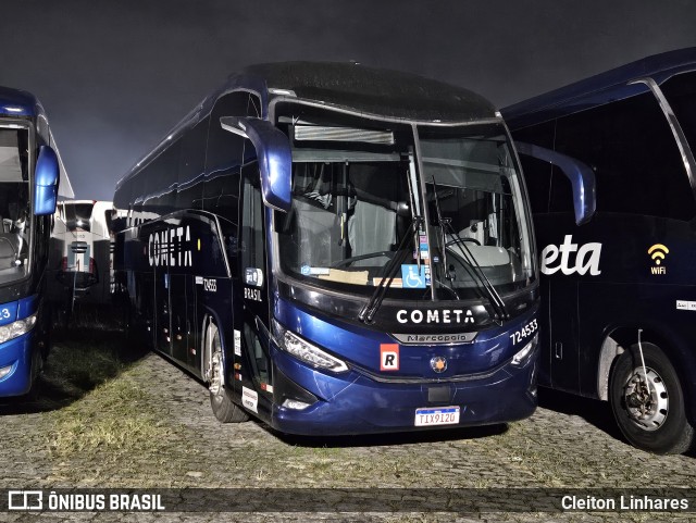 Viação Cometa 724533 na cidade de Rio de Janeiro, Rio de Janeiro, Brasil, por Cleiton Linhares. Número da foto: #12733206.