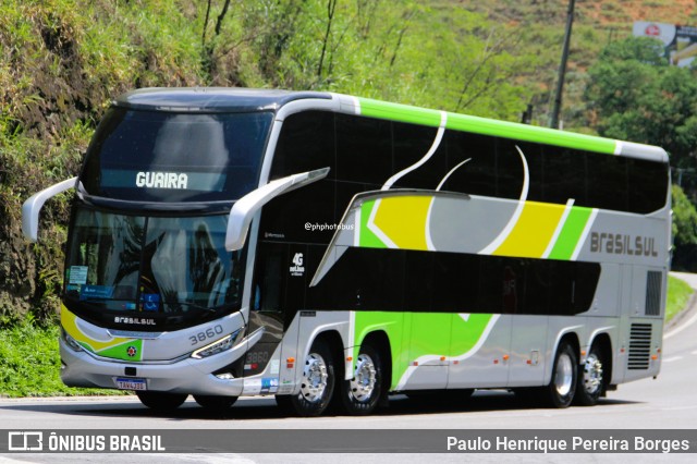Brasil Sul Linhas Rodoviárias 3860 na cidade de Piraí, Rio de Janeiro, Brasil, por Paulo Henrique Pereira Borges. Número da foto: #12735080.