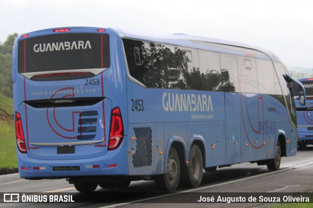 Expresso Guanabara 2453 na cidade de Barra do Piraí, Rio de Janeiro, Brasil, por José Augusto de Souza Oliveira. Número da foto: #12735231.