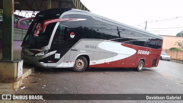 Viação Serro 36723 na cidade de Jaboticatubas, Minas Gerais, Brasil, por Davidson Gabriel. Número da foto: #12735659.