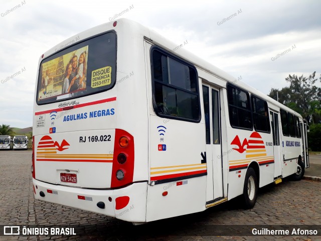 Viação Agulhas Negras RJ 169.022 na cidade de Volta Redonda, Rio de Janeiro, Brasil, por Guilherme Afonso. Número da foto: #12733625.