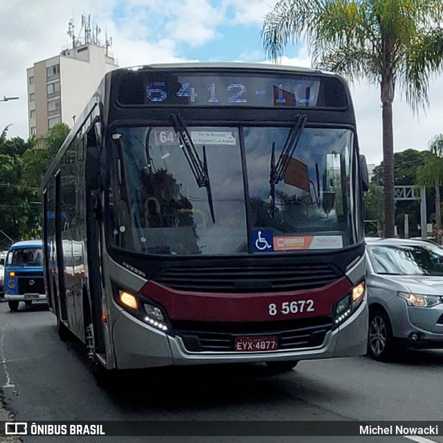 Auto Viação Transcap >> Auto Bless Transportes 8 5672 na cidade de São Paulo, São Paulo, Brasil, por Michel Nowacki. Número da foto: #12735886.