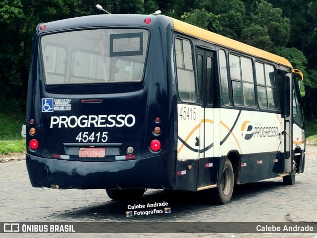 Viação Progresso 45415 na cidade de Teresópolis, Rio de Janeiro, Brasil, por Calebe Andrade. Número da foto: #12734630.