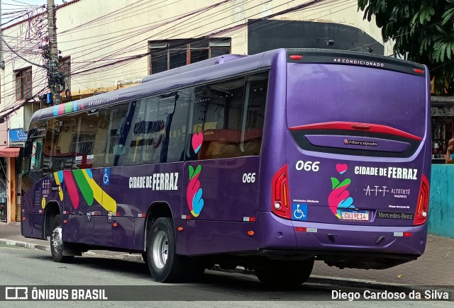 ATT - Alto Tietê Transportes Ferraz de Vasconcelos 066 na cidade de Ferraz de Vasconcelos, São Paulo, Brasil, por Diego Cardoso da Silva. Número da foto: #12735371.