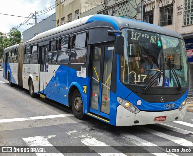 VB Transportes e Turismo 1209 na cidade de Campinas, São Paulo, Brasil, por Lucas Jacó. Número da foto: #12733611.