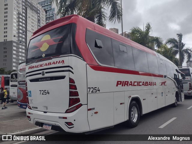 Viação Piracicabana 7254 na cidade de Barueri, São Paulo, Brasil, por Alexandre  Magnus. Número da foto: #12737919.