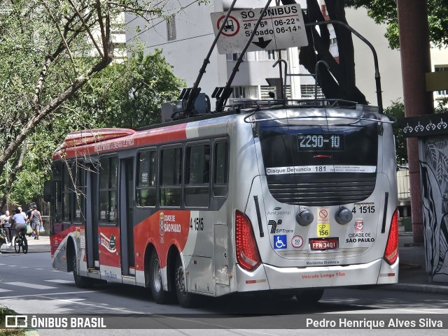Himalaia Transportes > Ambiental Transportes Urbanos 4 1515 na cidade de São Paulo, São Paulo, Brasil, por Pedro Henrique Alves Silva. Número da foto: #12736430.