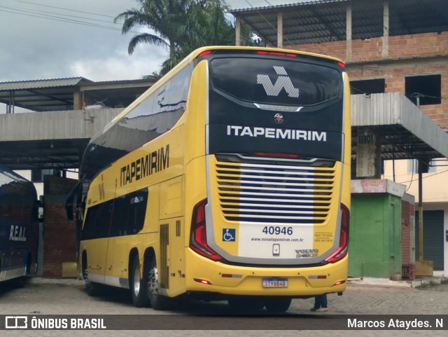 Viação Nova Itapemirim 40946 na cidade de Mimoso do Sul, Espírito Santo, Brasil, por Marcos Ataydes. N. Número da foto: #12736500.