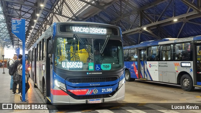 Viação Osasco 21.386 na cidade de São Paulo, São Paulo, Brasil, por Lucas Kevin. Número da foto: #12736641.