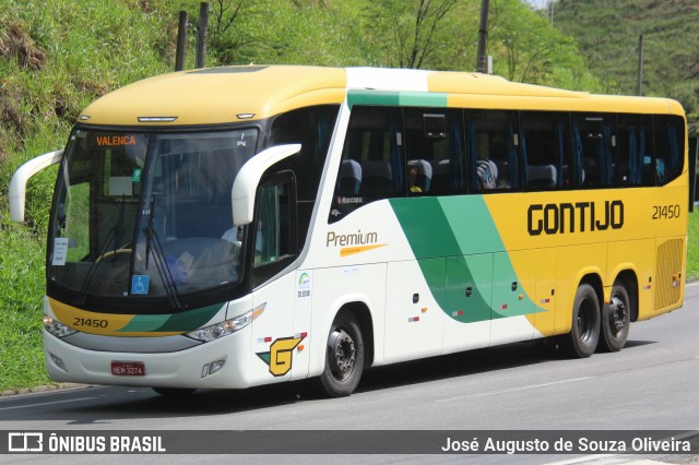 Empresa Gontijo de Transportes 21450 na cidade de Piraí, Rio de Janeiro, Brasil, por José Augusto de Souza Oliveira. Número da foto: #12740148.