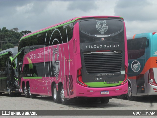 Viação Garcia 86019 na cidade de Curitiba, Paraná, Brasil, por GDC __39AM. Número da foto: #12739374.