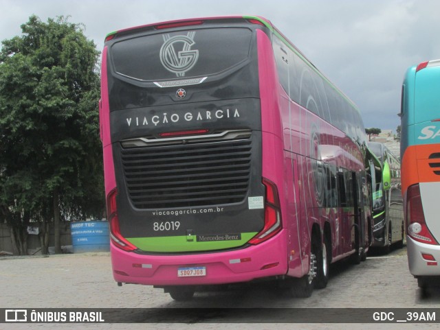 Viação Garcia 86019 na cidade de Curitiba, Paraná, Brasil, por GDC __39AM. Número da foto: #12739368.