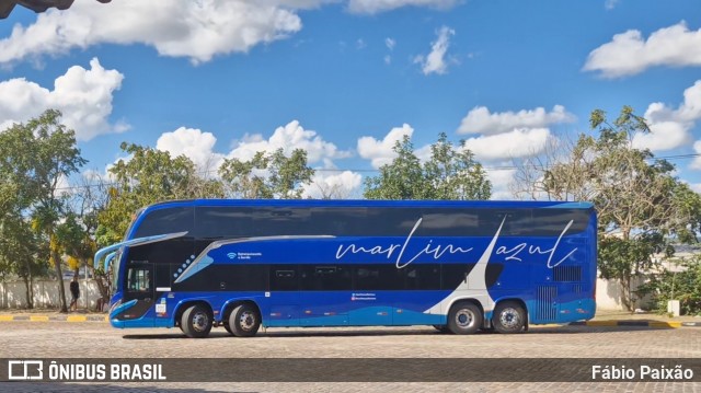 Marlim Azul Turismo 8006 na cidade de Vitória da Conquista, Bahia, Brasil, por Fábio Paixão. Número da foto: #12738438.