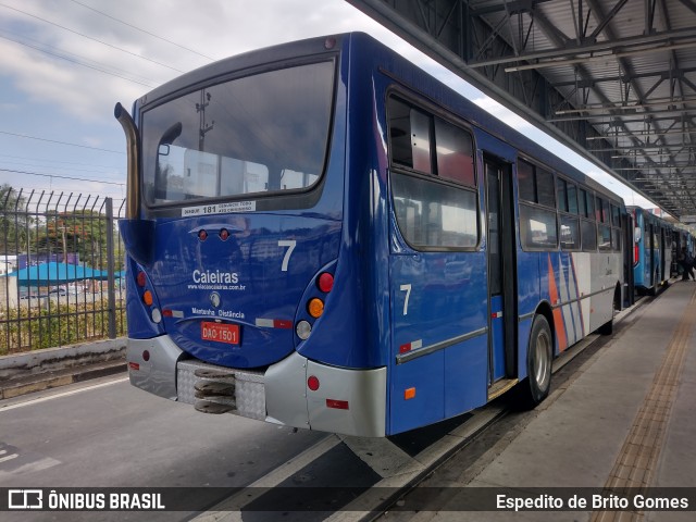 Viação Cidade de Caieiras 7 na cidade de Franco da Rocha, São Paulo, Brasil, por Espedito de Brito Gomes. Número da foto: #12738494.